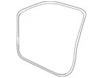 Genuine Volkswagen Door Weather-strip 7P0-837-911-A. Fixed Price $343.55.