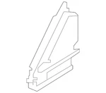 Genuine Audi Door Mirror Seal 83A-867-367-A. Fixed Price $21.70.