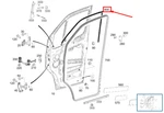 New Mercedes-benz Sprinter 907 Front Right Door Seal A9107270100 Genuine. Fixed Price $91.58.