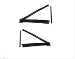 Fairchild Industries KD4020 Weatherstrip Seals, Vent Window, Fits Jeep, Pair. Fixed Price $134.99.