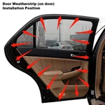 72350-TA5-A02 Front Left Door Weather Seal Strip Rubber For Honda Accord 2008-12. Fixed Price $27.21.