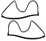 Custom Kit - Mopar Front Left And Right Door Seals. Fixed Price $329.95.