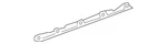 Genuine Audi Door Seal Retainer Plate 4F0-831-345-B. Fixed Price $37.41.