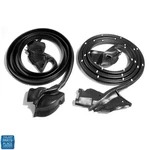 1973-77 Pontiac Grand Prix Door Weatherstrip Seals Pair New. Fixed Price $125.99.