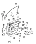 Genuine Mopar Door Seal 68233060AA. Fixed Price $21.93.