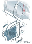 New Audi E-tron Ge Rear Inner Door Sealing Rubber 4K4833721A Original. Fixed Price $101.27.
