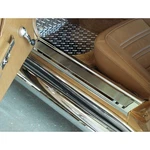 Acc Door Sill Trim Kit Brushed Insert Fits 1968-1977 Corvette-deluxe Polished. Fixed Price $198.95.