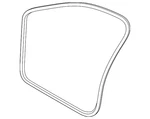 Genuine Volkswagen Body Weather-strip 17A-867-911-A-9B9. Fixed Price $201.32.