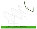 Genuine Oem Ford Mustang Weather Strip On Body 2015-2023 FR3Z7620709A. Fixed Price $147.96.