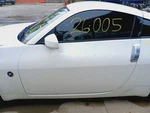 03-08 Nissan 350Z Front Driver Door WHITE/QX1 Oem H010ACD7MA. Fixed Price $414.99.