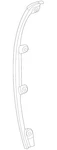 Genuine Mercedes-benz Door Shell Seal 296-722-01-00. Fixed Price $78.30.
