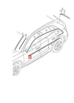Audi Q5 Window Slot Seal With Trim Strip Black-glossy 80A853284MT94 No Duties. Fixed Price $264.83.