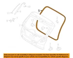 Hyundai Oem 22-25 Tucson Lift Gate Hardware-w'strip Body 81761CW100. Fixed Price $119.51.