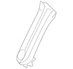 Genuine Mazda Outer Weather-strip N248-R1-413B. Fixed Price $89.56.