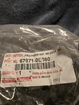 2020-2025 Oem Toyota Highlander Right Rear Door Weatherstrip Seal 67871-0E080. Fixed Price $25.00.
