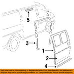 Gm Oem Side Loading Door-weatherstrip Seal 15126640. Fixed Price $134.23.