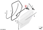 Genuine Bmw F34 318D 320DX Inner Weatherstrip Rear Left Door 51357352841. Fixed Price $140.67.