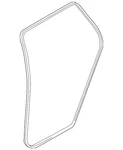 Genuine Bmw Surround Weather-strip 51-22-7-289-638. Fixed Price $223.21.
