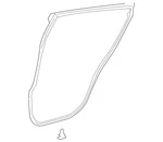 Genuine Toyota C-hr 2018-2022 Rear Door Weatherstrip Lh=driver Side, 67872-F4010. Fixed Price $79.95.