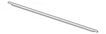 Genuine Volkswagen Belt Molding 3CN-837-476-A-2MG. Fixed Price $198.49.