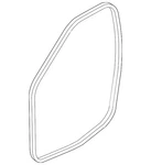 Genuine Gm Door Weather-strip 15878946. Fixed Price $75.41.
