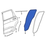 For Jeep Grand Cherokee 2022-2025 68376136AE Rear Right Outer Door Seal. Fixed Price $49.60.