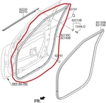 Genuine New Front Door Side Rh Weatherstrip Assy Kia Soul 2014-2019 2.0L Petrol. Fixed Price $77.95.