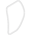 Genuine Volvo Weather-strip On Body 32342439. Fixed Price $118.51.