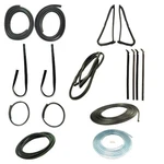Rear Door Seal Window Sweeps Upper Channel Kit Complete For 80-86 Dodge. Fixed Price $578.86.