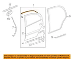 Gm Oem 00-18 Deville Rear Door Components-retainer 25658587. Fixed Price $29.18.