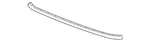 Genuine Gm Hood Front Edge Weatherstrip 84769113. Fixed Price $33.70.