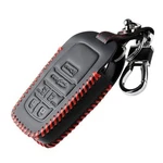 Zorratin Handmade Stitching Leather Key Cover For 6 Buttons Black W/ Red. Fixed Price $34.99.