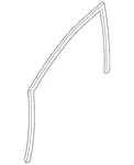 Genuine Nissan Run Weather-strip 80330-6LE0A. Fixed Price $45.73.