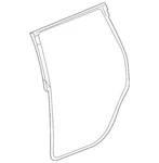 Genuine 2015-2020 Chevrolet Cadillac Gmc Rear Side Door Weatherstrip 84507989. Fixed Price $503.99.