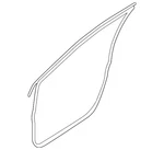 Genuine Nissan Door Weather-strip 80831-4AF2A. Fixed Price $84.60.