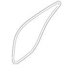 Genuine Nissan Weather-strip On Body 76923-9DJ0A. Fixed Price $101.71.