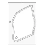 Genuine Honda Door Weather-strip 72310-SCV-A02. Fixed Price $241.27.