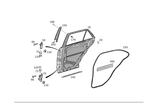 Genuine Mercedes-benz Cover Strip 166-698-03-62. Fixed Price $50.30.