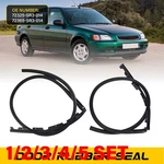 Front Left & Right Door Weather Strip Seal Rubber For 1992-95 Honda Civic 1-5SET. Fixed Price $144.39.