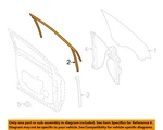 Ford Oem 17-19 Escape Front Door Glass Hardware-run Channel GJ5Z7821596B. Fixed Price $190.02.
