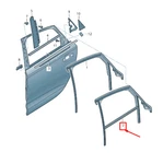 New Audi A6 Avant C7 Rear Left Door Window Guide 4G5839439C Original No Duty. Fixed Price $84.17.