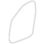 Gm Oem 14-19 Cts Front Door Components-w'strip Body 84056851. Fixed Price $102.60.