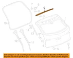 Gm Oem 19-24 XT4 Lift Gate Hardware-upper W'strip 23276952. Fixed Price $33.10.