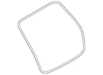Genuine Audi Lift Gate Weather-strip 83A-827-705-A. Fixed Price $179.46.