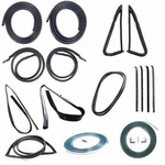 Precision Parts Complete Weatherstrip Kit Chevy C10 85-87 W/ Chrome Lock Stri.... Fixed Price $326.99.