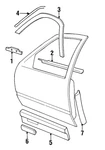 Genuine Gm Window Molding Seal 03547840. Fixed Price $14.16.
