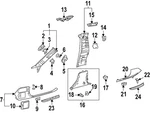 Genuine Mercedes-benz Edge Guard 290-697-04-00-9G44. Fixed Price $76.20.