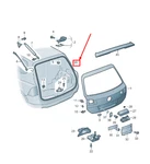 New Vw Touareg Rear Hatch Seal 7P6827705A Original No Import Duties. Fixed Price $243.93.