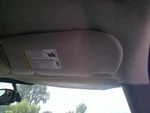 Passenger Sun Visor Classic Style Opt AL0 Fits 03-07 Sierra 1500 Pickup 249044. Fixed Price $45.00.