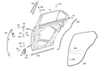 Genuine Mercedes-benz Cover Strip 167-698-13-00. Fixed Price $65.53.